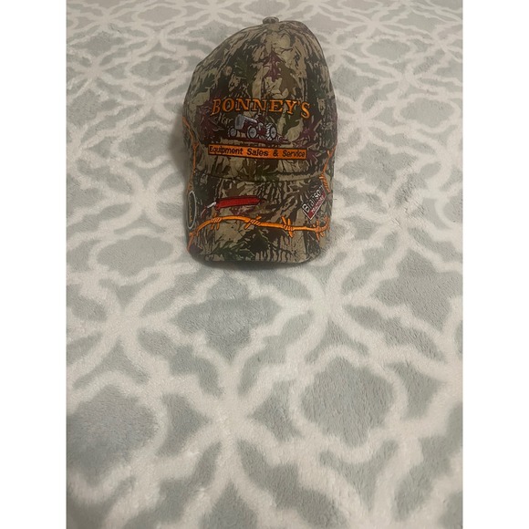 Other - Bonney's Equipment Branson Tractors Camo Embroidered Hat Kymco Cub Cadet Cap